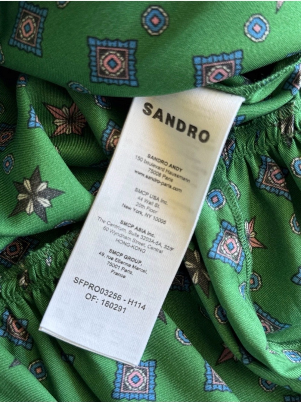 Sandro Paris Mini Dress Size 36 - Picture 8 of 9